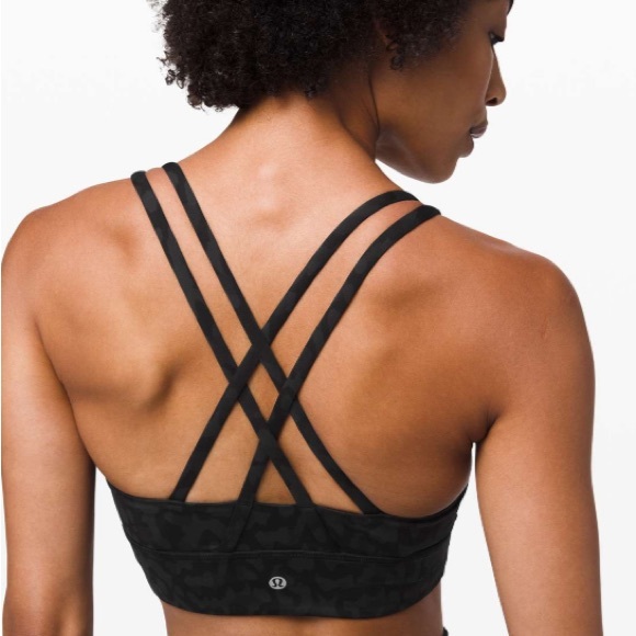 lululemon athletica Other - Lululemon Energy Bra *Long Line
Formation Camo Deep Coal Multi Size 6